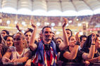 Publicul la concertul Depeche Mode