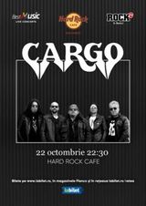 Concert Cargo pe 22 octombrie la Hard Rock Cafe