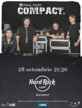 Concert Compact pe 28 octombrie la Hard Rock Cafe