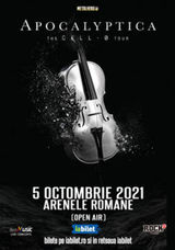 Apocalyptica in concert la Bucuresti pe 5 octombrie