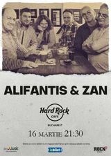 Concert Nicu Alifantis & ZAN pe 16 martie la Hard Rock Cafe