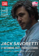 Concert Jack Savoretti la Fratelli Studios pe 21 octombrie