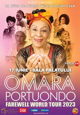 Concert Omara Portuondo la Sala Palatului
