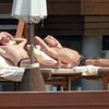 Bill si Tom Kaulitz la plaja