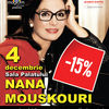 Bilete mai ieftine pentru concertul Nana Mouskouri!