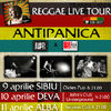 El Negro reggae live tour Antipanica