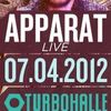 Concert Apparat (full live band) in Turbohalle