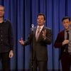 Funny: Batalia playback-ului -  Jimmy Fallon vs Joseph Gordon Levitt vs. Stephen Merchant (video)