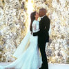 Kanye West si Kim Kardashian - primele poze de la nunta