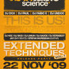 Lansare Turntable Science - Extended Techniques