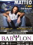 Concert Matteo in Club Babylon