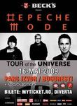 Concert Depeche Mode la Bucuresti - ANULAT