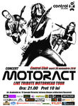 Concert MotorACT (Tribut Motorhead) in Club Control  din Bucuresti
