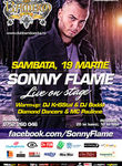Concert Sony Flame Live on stage