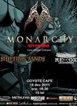 Concert Monarchy, Shifting Sands si Redox in Coyote Cafe