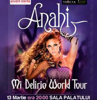 Castiga un bilet la concertul Anahi de la Bucuresti!